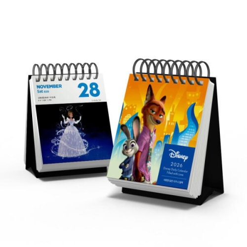 아르누보 2026 디즈니 365일 일력 주토피아 2 커버 에디션