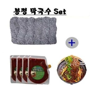 KDM 생메밀 막국수5.6kg+비빔장500gx4봉  묶음 콩국물 잔치국수 콩국 냉면육수_이미지