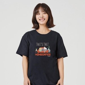 키밍 홈캉스 집콕 여름반팔티 오버핏 티셔츠 W72D5E5_이미지