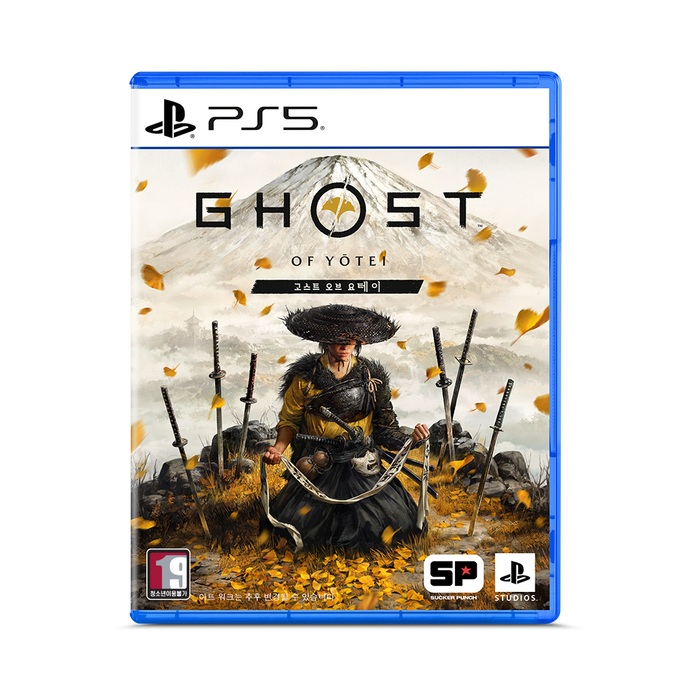  고스트 오브 요테이 한글판 PS5, 스탠다드/패키지디스크