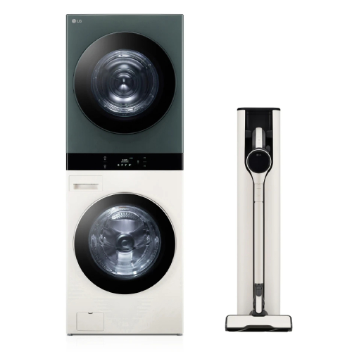LG전자 트롬 오브제컬렉션 워시타워 WL21EGZU + 청소기 AX920BWE_이미지