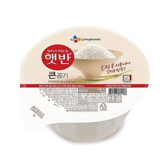 CJ제일제당 <b>햇반</b> 백미 큰공기 300g