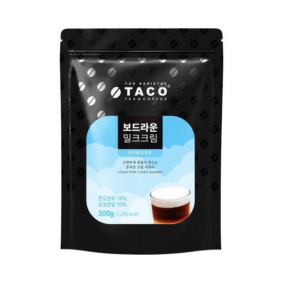 타코 보드라운 밀크 크림 파우더 300g이미지입니다. 누르면 해당 게시물로 새창이동합니다.