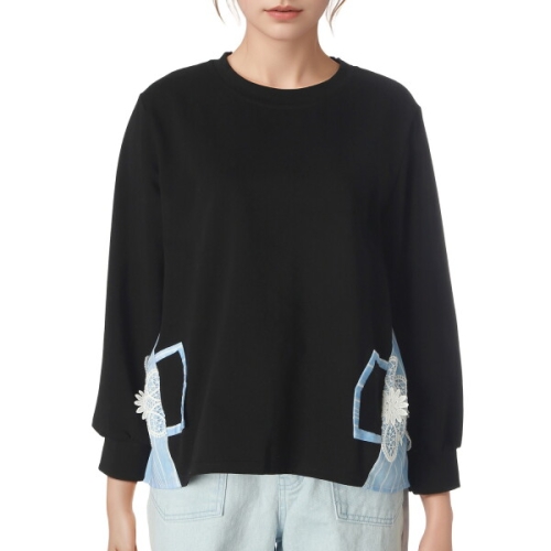 르니앤맥코이 블루레이스 라운드티셔츠 MM04TS104HJY