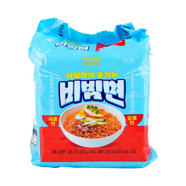 이마트 노브랜드 비빔면 130g (4개)_이미지