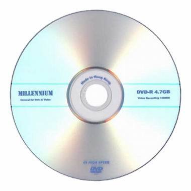 Millennium DVD-R 4.7GB 4x 케익 10장_이미지