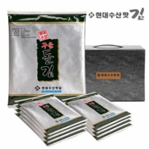 현대수산맛김 보령대천김 구운 돌김 20g (30개)