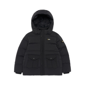 내셔널지오그래픽 내셔널지오그래픽키즈 포켓 배색 스트레치 덕 다운 점퍼 (K234UDW980)