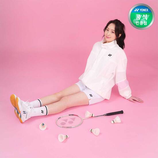요넥스 배드민턴 긴팔 바람막이 자켓 벚꽃에디션 252JJ002U
