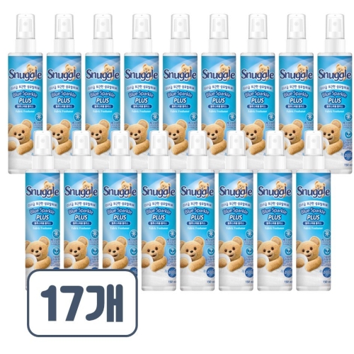 유니레버 스너글 블루스파클 150ml (17개)