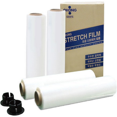 오공 스트레치 필름 30mic 500mm x 200m (4롤)_이미지