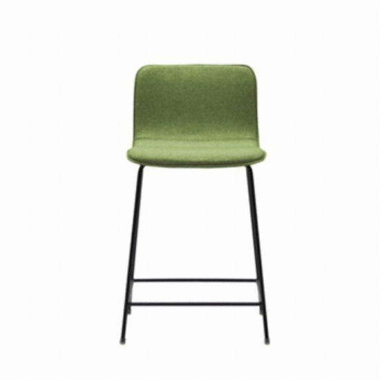 시디즈 LOW 블랙쉘 바스툴 (풀패딩)_이미지