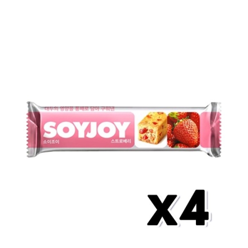 동아오츠카 소이조이 시리얼바 스트로베리 30g (4개)_이미지