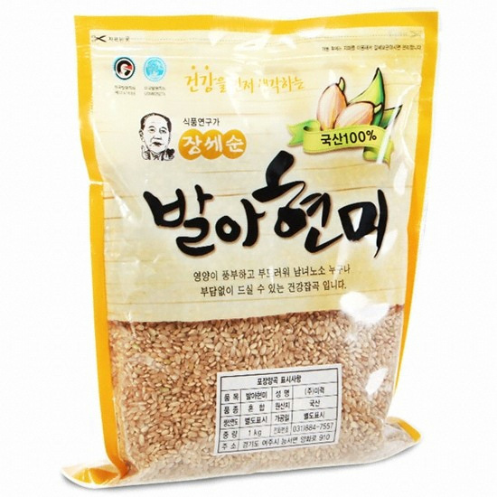 미력 장세순 발아현미 1kg (20년산) (1개)_이미지