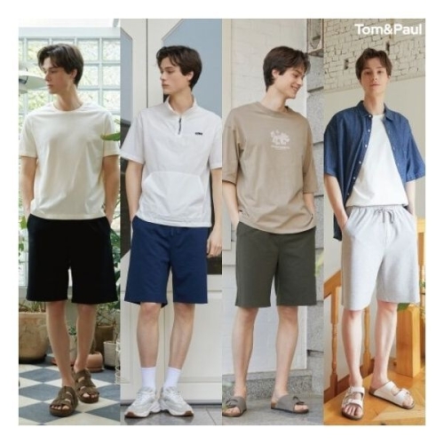 펠틱스 남성 여름 면스판 밴딩 반바지 4종 L03M-4 756354_이미지