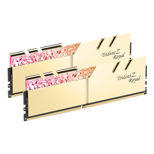 G.SKILL DDR4-3600 CL18 TRIDENT Z ROYAL 골드 패키지 (32GB(16Gx2))_이미지