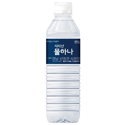 화인바이오 지리산 물하나 500ml (100개)_이미지