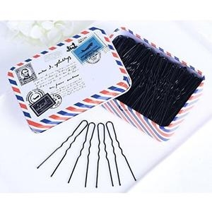 셀러허브 패션 JHM3R77V_51JB 스탠다드 헤어 실핀 200p세트 U자형 U핀