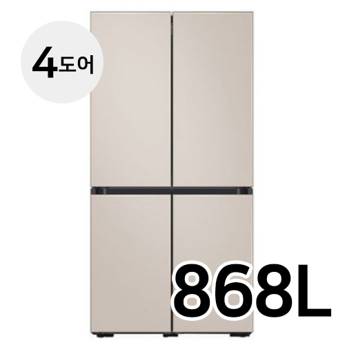 삼성전자 비스포크 새틴 RF85T9203 (베이지)_이미지