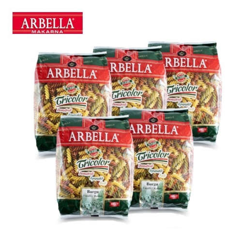 보라티알 듀럼기다 아르벨라 삼색 푸질리 500g (5개)
