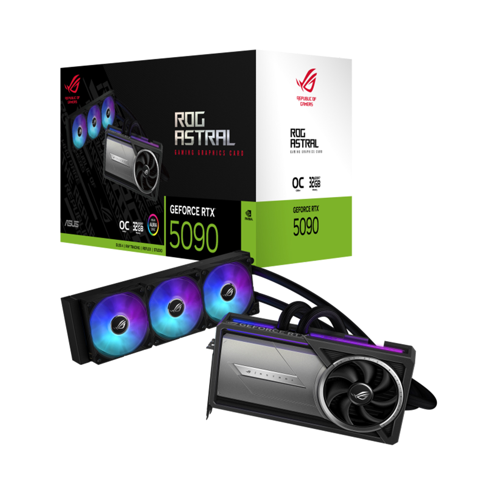 ASUS ROG Astral LC 지포스 RTX 5090 OC D7 32GB 인텍앤컴퍼니이미지입니다. 누르면 해당 게시물로 새창이동합니다.