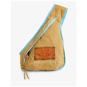 아크네 스튜디오 CY 스튜디오 브랜드 패치 면 캔버스 크로스바디백 320061