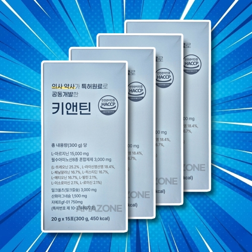 상상바이오 키앤틴 20g 15포 (4개)_이미지