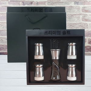 핑크솔트 프리미엄 5종세트 10+1행사 명절선물세트 결혼식 돌잔치 칠순 장례조의 답례품 기념품