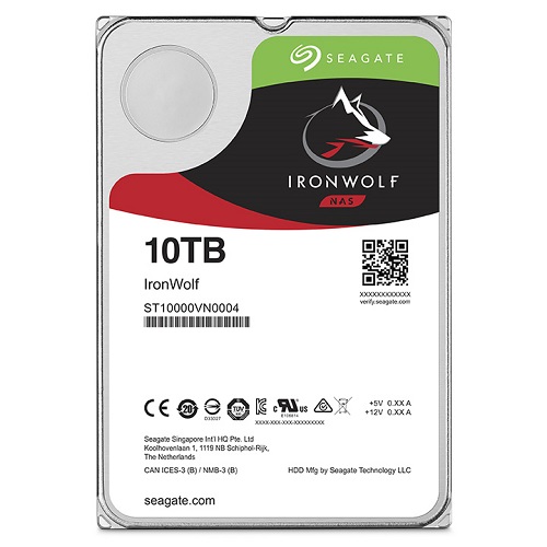 Seagate IronWolf ��Ű�� 7200/256M ST10000VN000