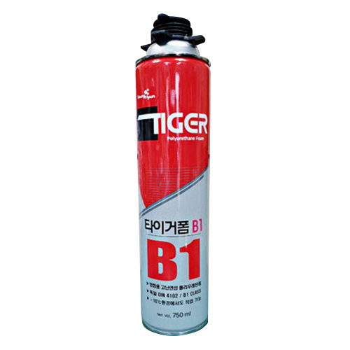 초고난연성 폴리우레탄폼 타이거폼 B1 750ml (15개)_이미지