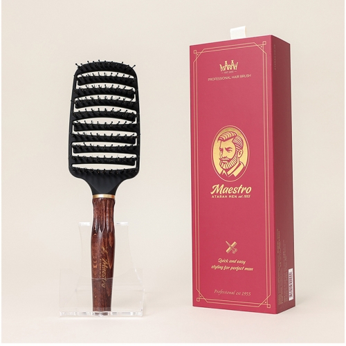 아타라 마에스트로 돈모 벤트 드라이 스타일링 남자 헤어브러쉬_이미지