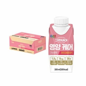 정식품 그린비아 영양 케어 구수한맛 완전균형영양식 200ml (18개)