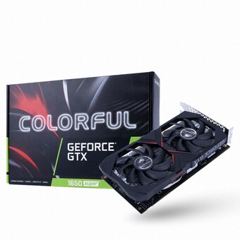 COLORFUL 지포스 <b>GTX</b> <b>1650</b> <b>SUPER</b> Gaming GT D6 4GB