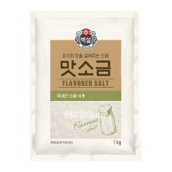 CJ제일제당 백설 맛소금 1kg (10개)