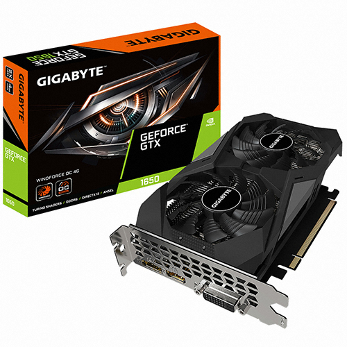 GIGABYTE 지포스 GTX 1650 WINDFORCE OC D6 4GB 제이씨현