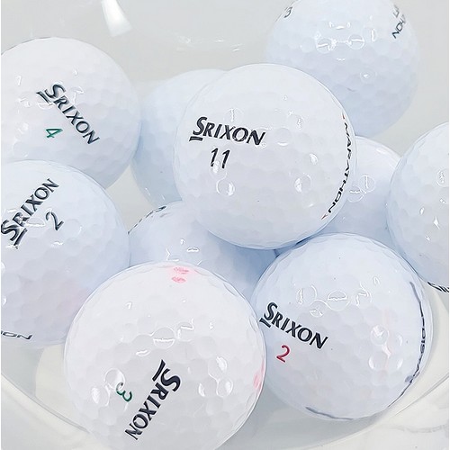 던롭 스릭슨 A 등급 2피스 화이트 (20개)