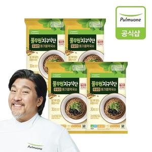 풀무원 지구식단 두유면 들기름막국수 421.4g (4개)