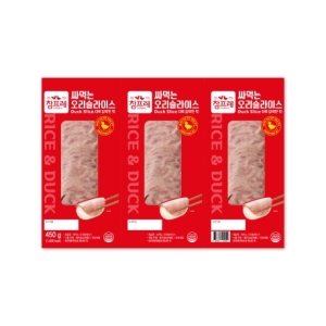 참프레 싸먹는 오리슬라이스 450G_이미지
