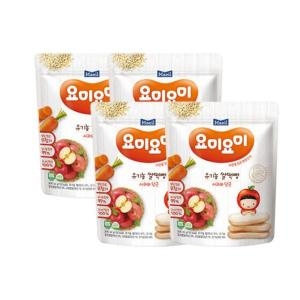 매일유업 요미요미 유기농 쌀떡뻥 사과와 당근 30g (4개)
