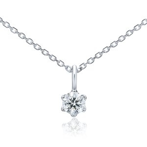 허우드 스텔라 18K 2부 다이아몬드 목걸이 0.2ct SI2