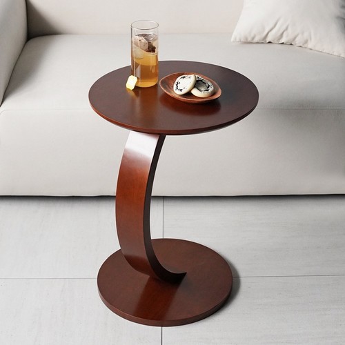 콤마 원목 사이드테이블