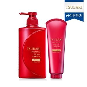 츠바키 프리미엄 모이스트 앤 리페어 샴푸 + 트리트먼트