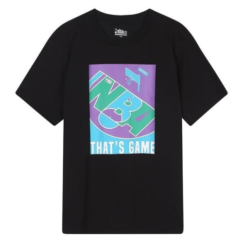 NBA-KIDS KIDS 박스 컬러코트 그래픽 티셔츠 K222TS020P_이미지