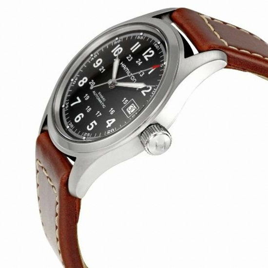 해밀턴 카키 필드 H70455533_이미지