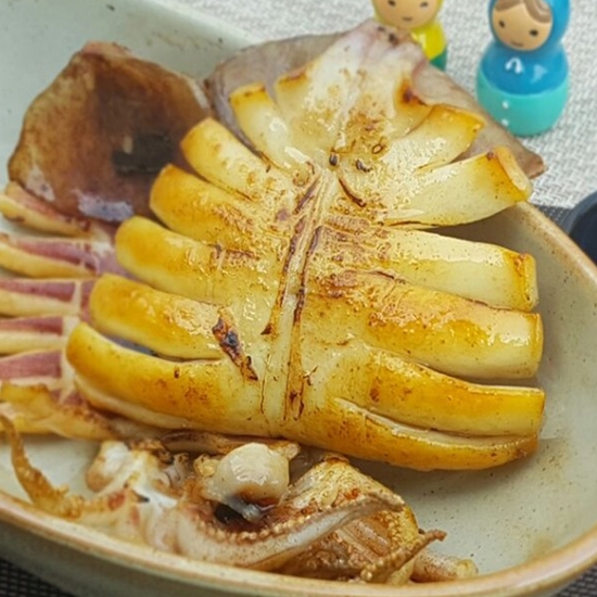 오바다푸드팩토리 반건조 오징어 소소 10개(마리) 600~700g (1개)_이미지
