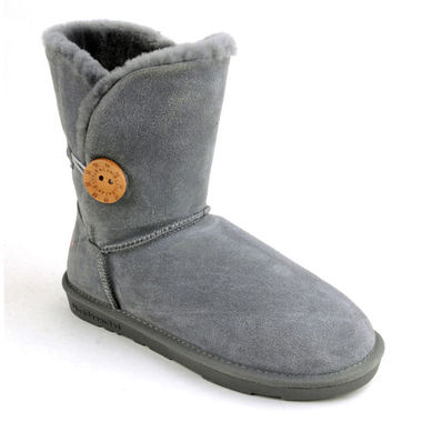버니블루 Le Bunny bleu 22cm Gombe 가죽 양털 부츠(숏) No.W006_gy_이미지