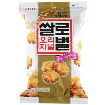 롯데웰푸드 쌀로별 오리지널 78g
