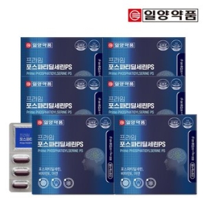 일양약품 프라임 포스파티딜세린PS 800mg 60캡슐 (6개)