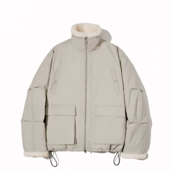 파르티멘토 3M Thinsulate Boa Fleece Mouton Jacket Beige 2156898_이미지