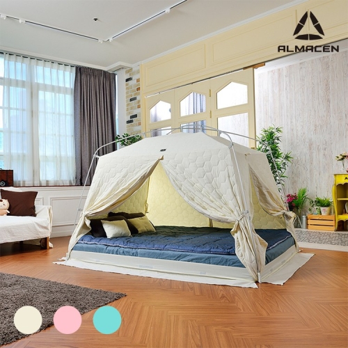 알마센 이글루 난방텐트 알루미늄폴대 보온텐트 방한텐트 파자마파티 보온텐트